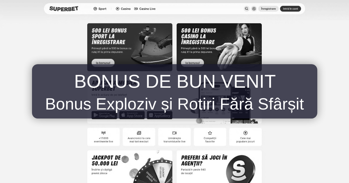 Casino Superbet cazinou online | site oficial pentru România